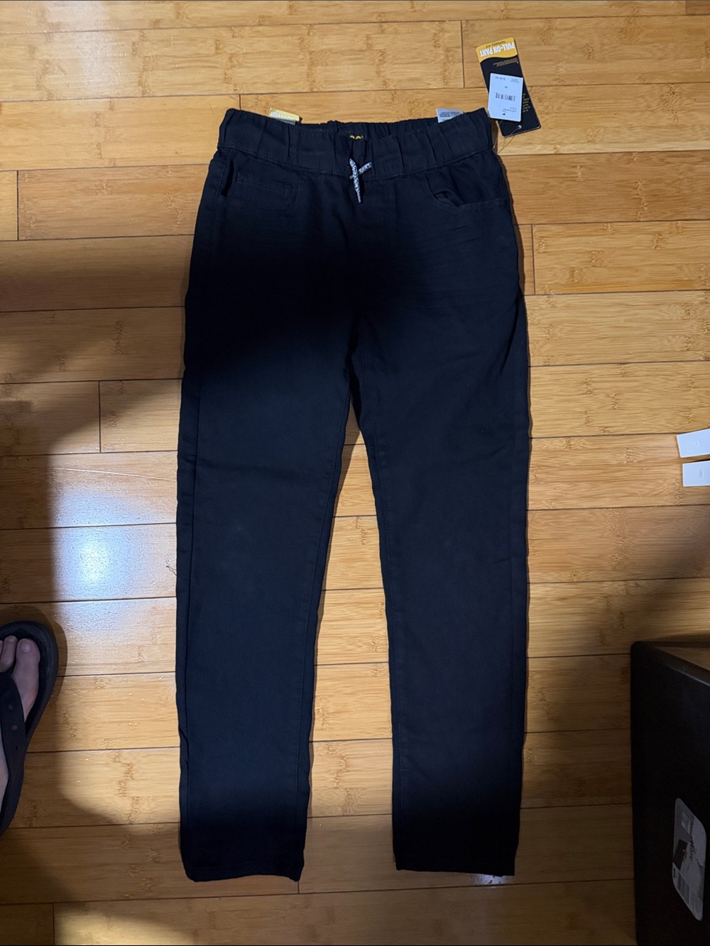 Lee Kids Black Pull-On Pants